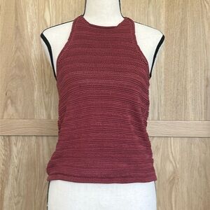 Sezane Knit Sleeveless Sweater